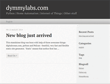 Tablet Screenshot of dummylabs.com